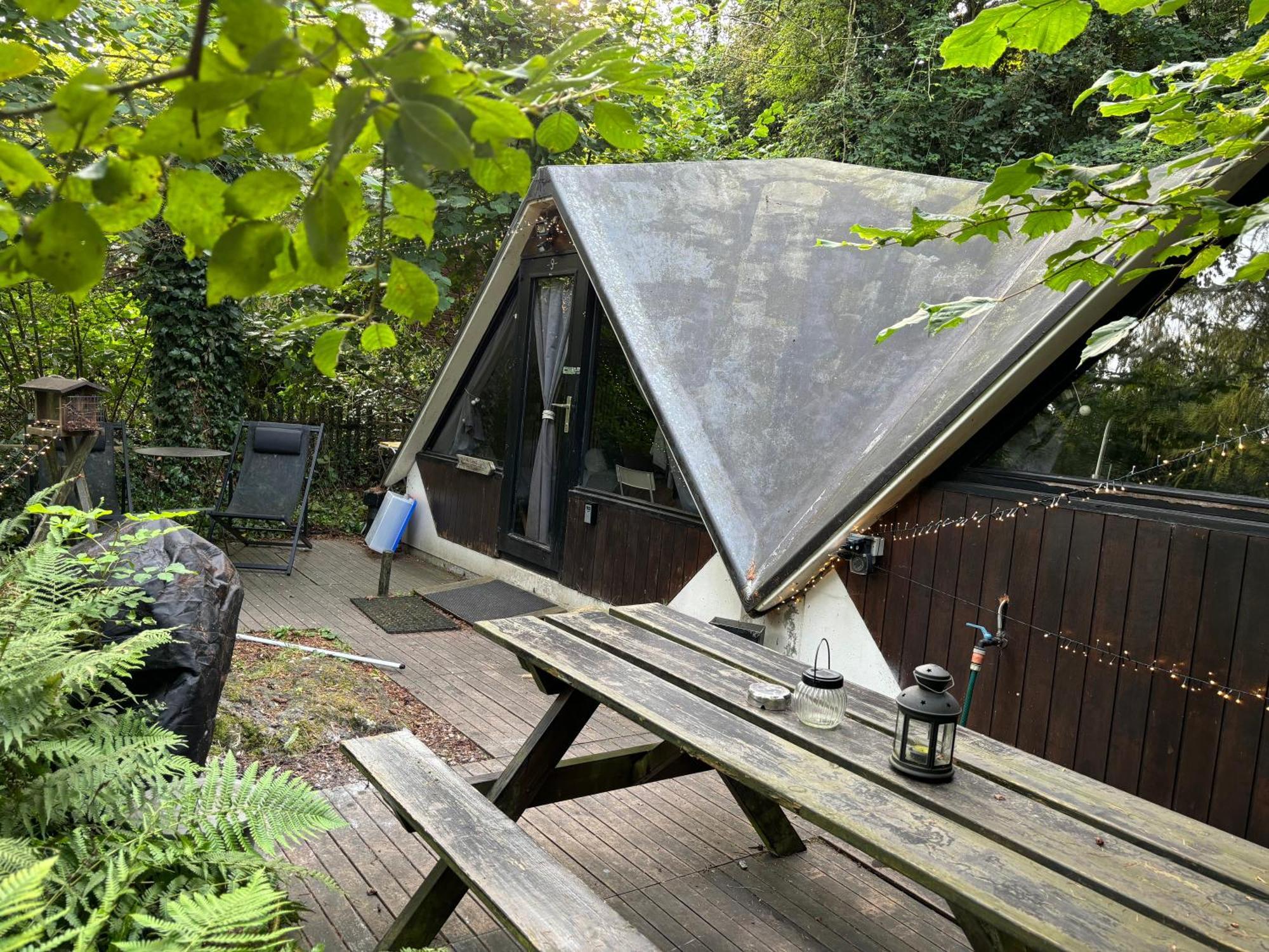 Chalet Scandinave Avec Sauna Ir - In The Woods Gesves Exterior photo